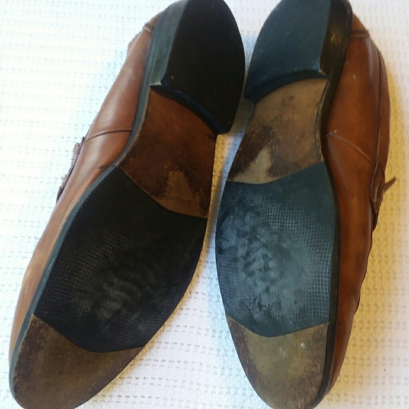 Men's Brown Leather Bostonian Slip On Loafer - Picture 3 of 8